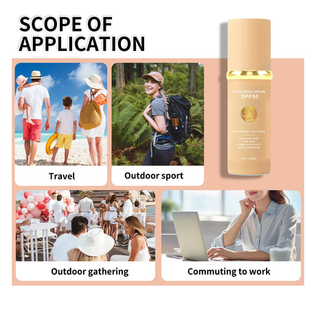 Sunscreen Liquid Foundation Waterproof Sweatproof Concealer Skin