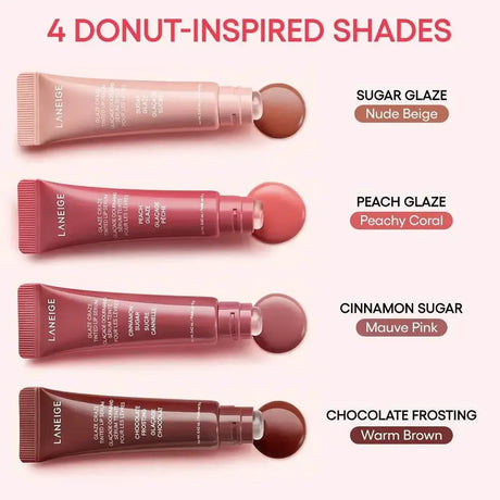 Laneige Lip Glowy Lightweight Hydration Balm Gloss Tint Shea