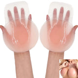Women Lift Up Invisible  Reusable Self Adhesive Silicone Breast Lift Tape Nipple Cover Chest Paste Push Up Party Dress Bras