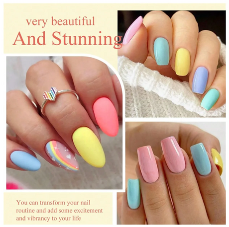 7pcs Gel Nail Polish Set HEMA Free Pink Red Glitter Semi Permanent Soak Off UV Gel Varnish Nail Art Decoration Nail Supplies DIY