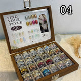 High-End Nail Art Set, 24 Colors Moonlight Mirror Powder Kit, Ultra-Fine Glitter, Japanese Style, Perfect for All Occasions
