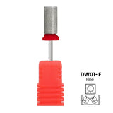 Diamond Ceramic Nail Drill Bits Milling Cutter For Manicure Left Right Rotary Cuticle Files Buffer DIY Nails Accessories Tools
