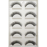 New 28 Style 5 Pairs Natural Mink False Eyelashes Makeup Eyelash Extension Fake Eye Lashes Faux Cils Make Up Beauty Cilios