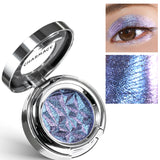 CHARMACY Chameleon Glitter Eyeshadow Color Shift High Pigment Single Eyeshadow Smooth Blendable Formula Eyeshadow for Party