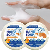 Hyaluronic Acid & Collagen Hand Soap, Deep Cleansing Moisturizing Citrus Scented Liquid Soap for Smooth Hands 60g