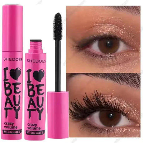 5D Waterproof Mascara Eyelashes Lengthening Long Lasting Silky Lash Black Eyelashes Extension Make Up Beauty Eye Korean Cosmetic