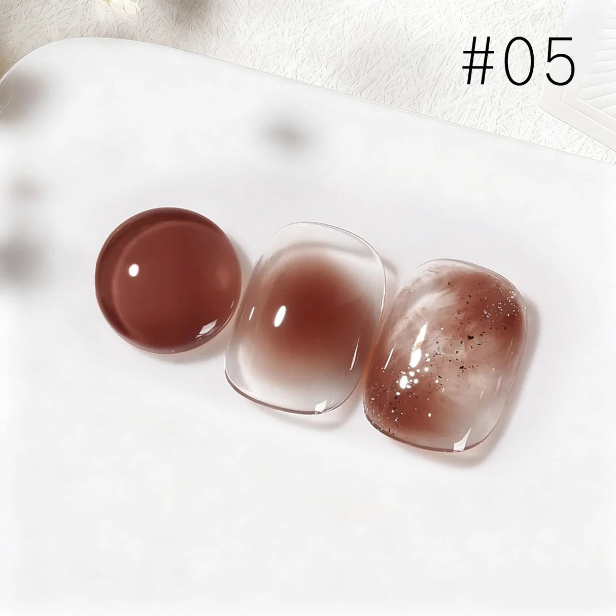 MIANEL 10ML Pure Desire Blush Jelly Gel Nail Polish 2026 New Ice Clear Nude Clear Nail Polish Pink Nails 1-9pcs