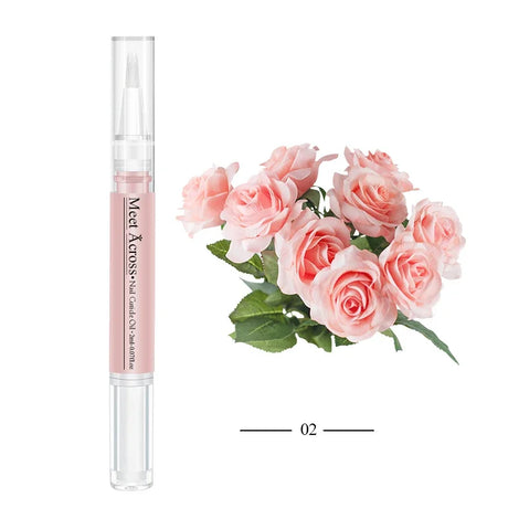 Nail Nutrition Oil Pen Nail Strengthener for Thin Nails And Growth 6 Smells Nail Treatment Cuticle Revitalizer Oil Manicure Nail