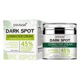 ENVISHA Face Skin Care Whitening Freckle Cream Remove Melasma Dark Spots Melanin Anti-Aging Lightening Shrink Pores Moisturizing
