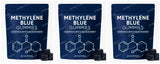 Methylene Blue Gummies 5mg, 99.9% Pure USP‑Grade, for Cognitive Support, Mental Clarity, Lifted Mood, Sharper Focus, 30/60 CT