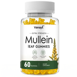 Vanayt 2000 mg Mullein Leaf Gummies - Supports Clear Lungs & Respiratory Health, Natural Detoxification, Enhanced Immune Function
