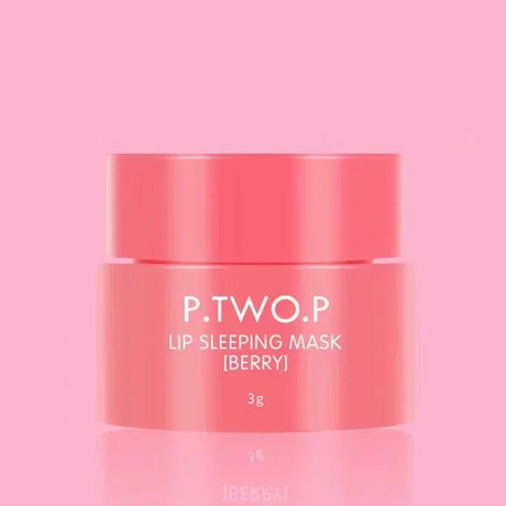 3g South Korea Lip Sleep Mask Night Sleep Maintenance Moisturizing Lips Gloss Tinted Nourishing Lips Care Cherry Lip Balm