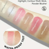 Natural Face Highlighter Concealer,Waterproof Face Contour Pen, Easily Sculpt Your Fface to Create a Perfect Light Makeup Effect