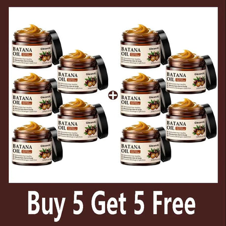 100% Pure Organic Hair Mask Batana Oil Hair Growth Oil Natural Treatment Nourish Reduce Hair Loss Anti-Breakage