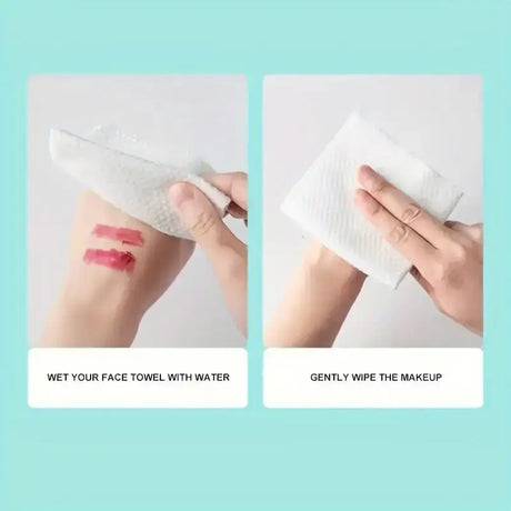 100/300PCS Disposable Thick 100% Cotton Face Towel Make Up Soft Removing Wipes Dry Cleanser Towelettes For Skin Care