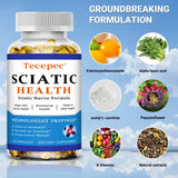 Relieve Sciatica Capsules - Relieve Pain, Improve Flexibility, Support Nerve and Joint Health, Relax Muscles