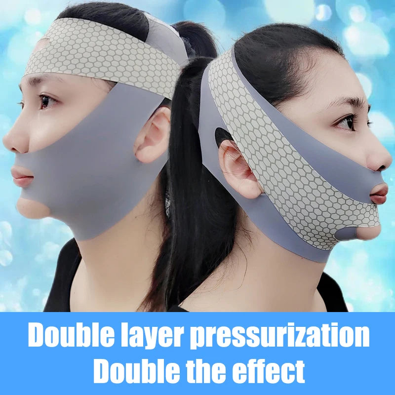 1pc Face-Lift With Sleep Faces V Shaper Facial Slimming Bandage Relaxation Shape Lift Reduce Double Chin Face Thining Band