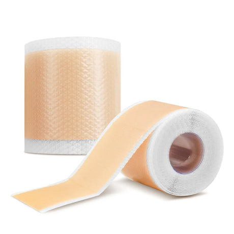1 Roll /2 Roll Silicone Scar Sheets , 4cmX150cm Self-Adhesive Scar Cover Tape Reusable and Effective Skin Care Strips