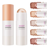 Natural Brightening 1pc Highlighter Stick Natural Brightening Face Contour & Highlight Makeup, Medium Coverage, Water-Resistant