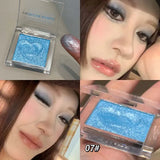 Makeup Yellow Matte Nude Eyeshadow Cream Silky Waterproof Soft Eye Shadow Pigment Green Blue Purple Monochrome Glitter Eyeshadow