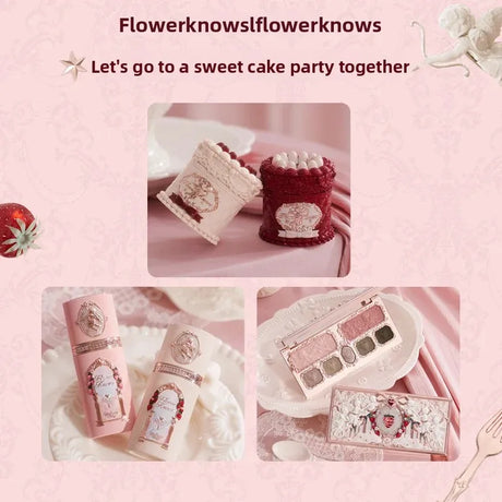 Flower Knows Makeup Sets Little Angel Bunny Garden Lip Glaze Blush Shell Jewelry Flowerknows Birthday Gift Kit De Maquillaje