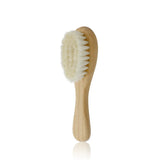 Baby Wood Brush Comb Beech Soft Wool Newborn Comb for Head Massager Baby Cleaning Shower Pure Natur Hairbrush Baby Care
