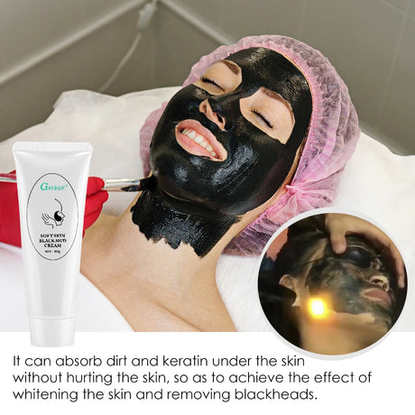 80ML Carbon Peeling Gel for Skin Regeneration Facial Skin Care Deep Cleansing Facial Black Mask for Laser Activated Nano Carbon