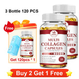 YIMIDUK Multi Collagen Peptides 1500mg Capsules, Supports Skin, Hair, Nails, Joint & Bone Health, Digestion & Daily Vitality