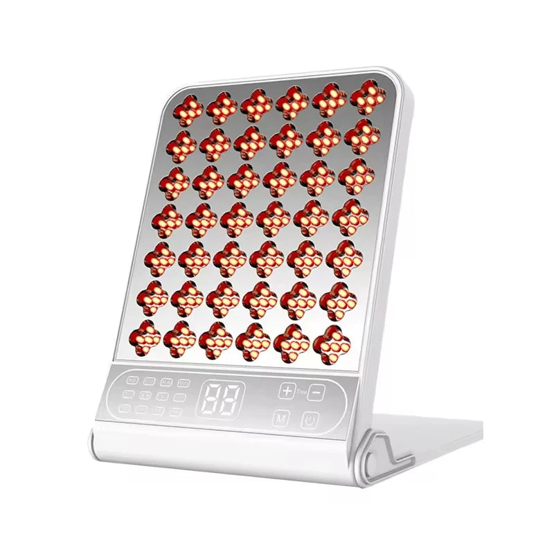 LED Beauty Light Panel for Face and Neck Red Light Therapy 4 Colors 210LED Beads Contactless Operation for Full Body Skincare