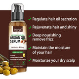 100ml Argan Oil Hair Serum Moisturizing Shiny Remove Frizz Conditioner Repair Damaged Hair and Restore Hairs Gloss Essential Oil