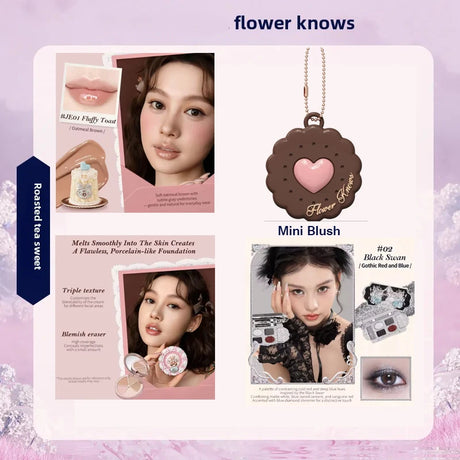 Flower Knows Makeup Sets Little Angel Bunny Garden Lip Glaze Blush Shell Jewelry Flowerknows Birthday Gift Kit De Maquillaje