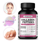 Multi Collagen Peptides Capsules with Vitamin C, Biotin, Support Skin Hair Nail Joint Bone Digestion & Intestinal Wellness