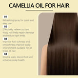 Repairing Camellia Hair Oil Spray For Dry Damaged Frizz Control Nourishing Conditioner With Camellia Seed Oil Hair Treatment