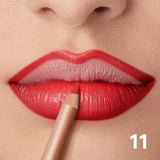 Matte Lip Liner Pencil Nude, Long-Lasting Waterproof, Smudge-Proof, Precise Outline, Smooth Creamy Formula