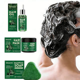 Usman Grass Shampoo Soap Hair Growth Oil Anti Loss Strengthen Hair Regrowth Nourish Improve Split End Repair Damaged Hair Mask