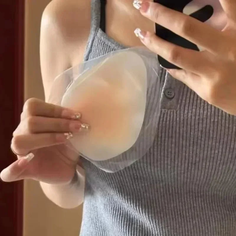 2/4PCS Invisible Silicone Nipple Cover Thin Bra Pads Boobs Stickers Breast Buttons Patch Push Up Lifts Breasts Nipples Sticky