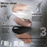 HYNTOOR Playful Rebellious Lip Gloss Planet  Mouth Black Mouth Silver Mouth Gray Lip Oil Mirror Water Gloss