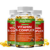 Alxfresh Multivitamin B Capsule Anti-oxidation Skin Repair liver Health&Energy Care VB complex vitamins Daily Supplement
