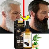 Magic White Hair to Black Shampoo Dye Soap Natural Color Soap Restore Gray Beard Cover Gray Hair Dye Hair Fixing Shampoo Bar