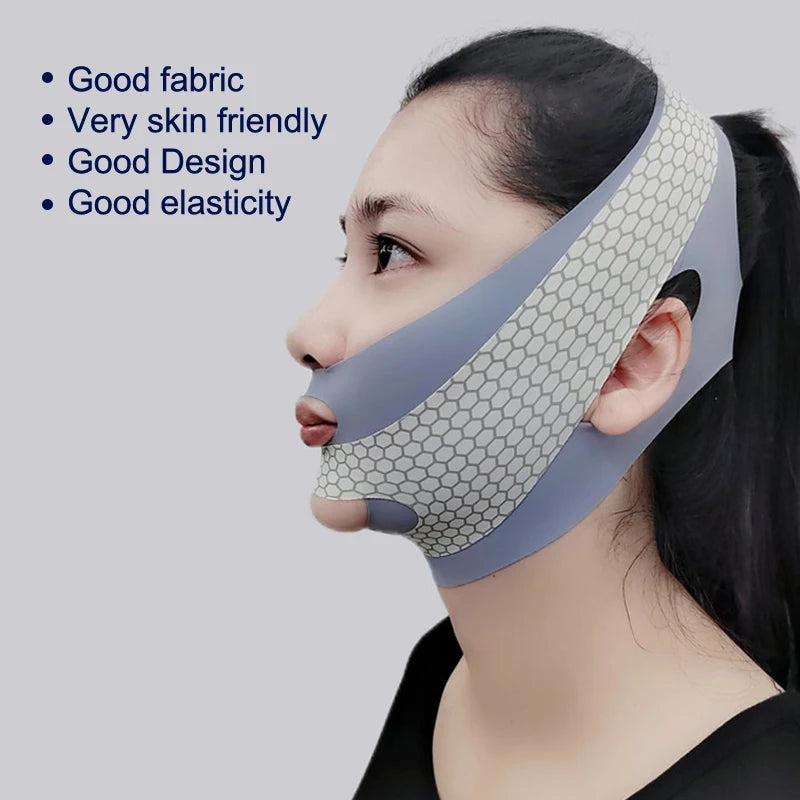 1pc Face-Lift With Sleep Faces V Shaper Facial Slimming Bandage Relaxation Shape Lift Reduce Double Chin Face Thining Band
