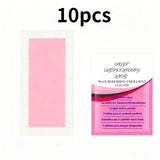 Painless Fast Hair Removal Wax Strips Waxing Wipe Sticker Professional Facial Body Leg Lip Hairs Remove Wax Paper Women Men Use