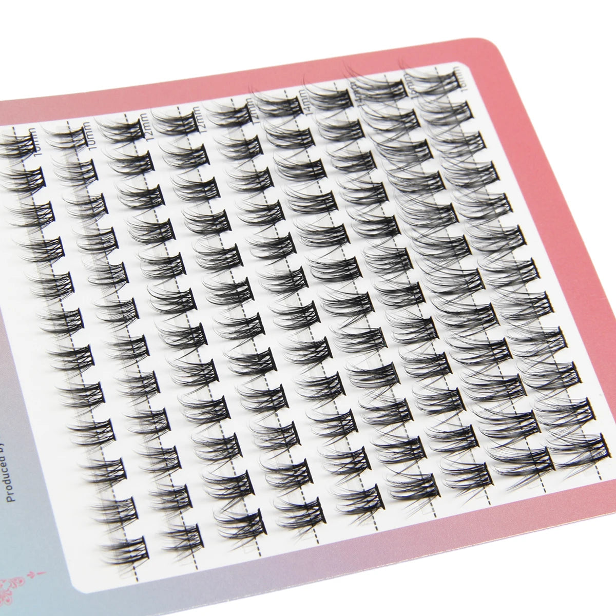 Cluster Lashes 72 Individual Lashes Clusters Eyelash Extensions False Eyelashes DIY Wispy Fluffy Lash Extension Mix 10-16mm