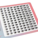 Cluster Lashes 72 Individual Lashes Clusters Eyelash Extensions False Eyelashes DIY Wispy Fluffy Lash Extension Mix 10-16mm