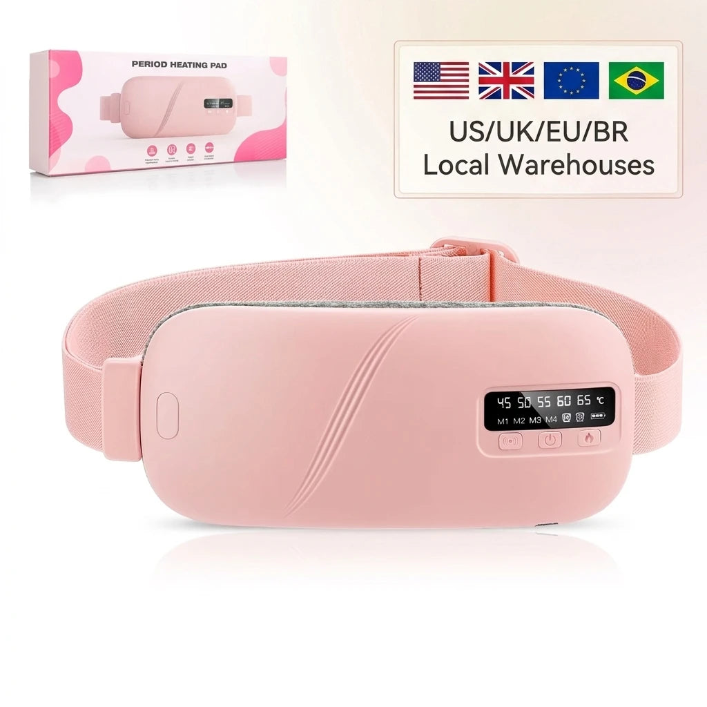 Portable Heating Pad Menstrual Heating Massager Belt Abdominal Belt Period Relief Thermal Massager Belly Warm Palace Belt