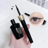 Long-lasting Black Gel Eyeliner Ultra-fine Hard-tipped Waterproof Liquid Eyeliner Pen Quick-Dry Durable Cosmetics Makeup Tool