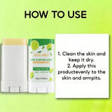 15g deodorizing cream, moisturizing and refreshing, non greasy, easy to absorb. All day refreshing deodorizing cream | 15g multi
