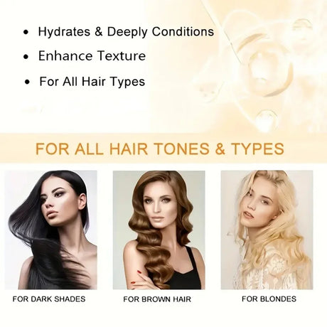Keratin Hair Mask Moisturizer Conditioner Soft Smooth Frizz Damaged Hair Care Repair Damaged Hair Restore Shine Mask