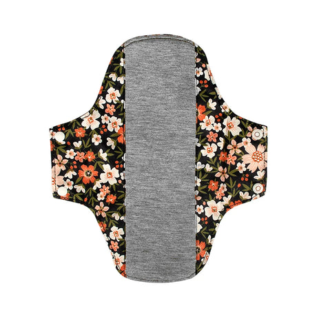 AIO Washable Cotton Printed Panty Liner Regular Flow Menstrual Pads Graphene Cloth Tampons Urinary Incontinence Sanitary Pads