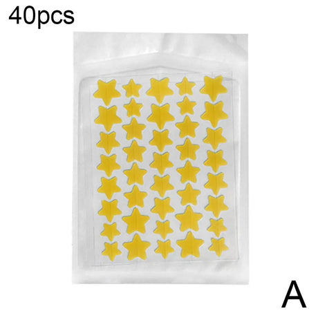 35/40Pcs Colorful Cute Star Heart Shaped Acne Treatment Sticker Invisible Acne Cover Pimple Patch Skin Care