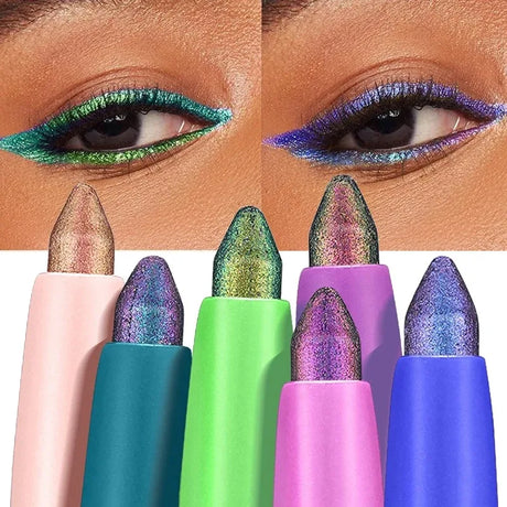 Color-Changing Eyeshadow Stick Multi Chrome Eyeliner Waterproof